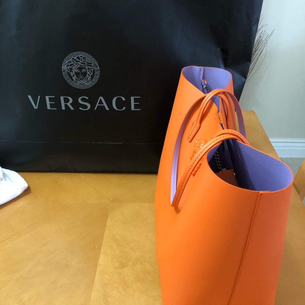 Brand new Versace Orange purse
